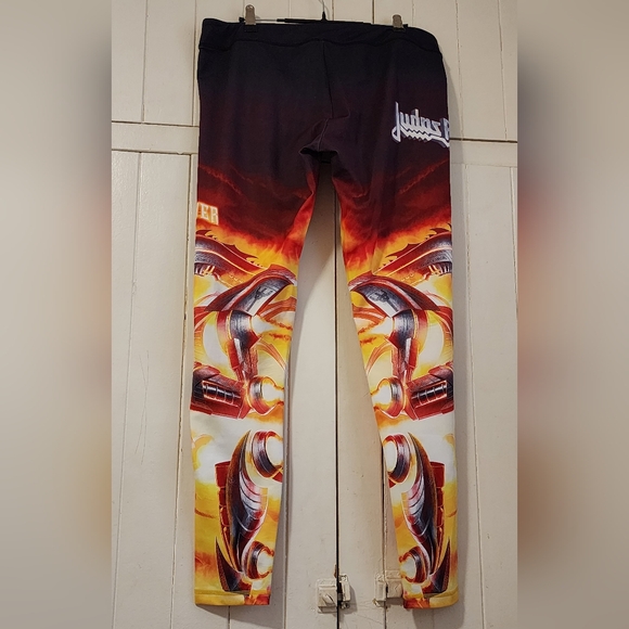 Judas Priest Firepower Leggings - Speed Clothes - Size XXL - Never Worn - Rare! - Picture 3 of 10